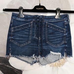 American Eagle Outfitters Stretch High Waisted Denim Shorts Size Size 4 Nwt ❤️